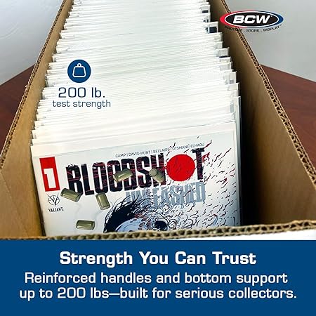 BCW Long Comic Storage Box (10 Count)