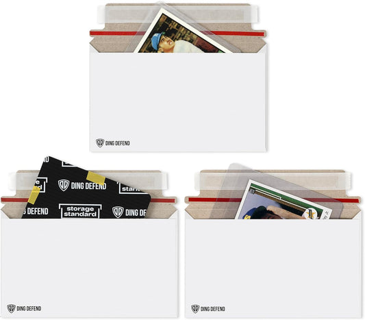 Card Shipping Envelopes - 7 x 4.35 Inches Trading Cards Self-Adhesive Mailers (110 Pack)