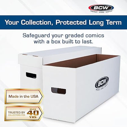 BCW Long Comic Storage Box (10 Count)