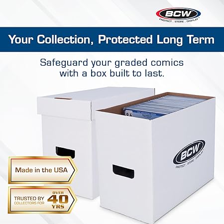 BCW Graded Comic Book Storage Box (10 Count)