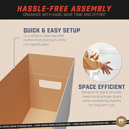 Max Protection Comic Book Storage Box (5 Count)
