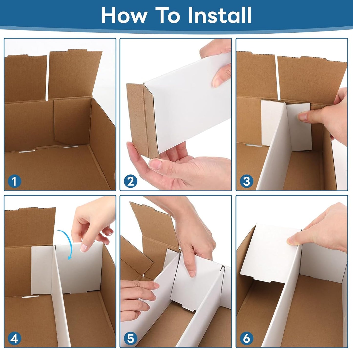 Trading Card Storage Box 3120 Count (Set of 6)
