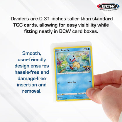 BCW Trading Card Dividers (50 Pack)