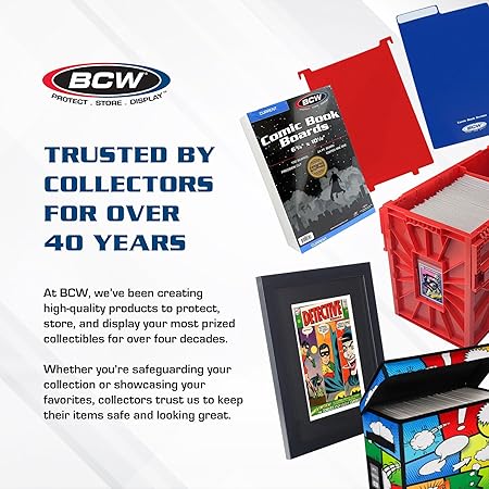 BCW Modern Comic Backing Boards (100 Pack)