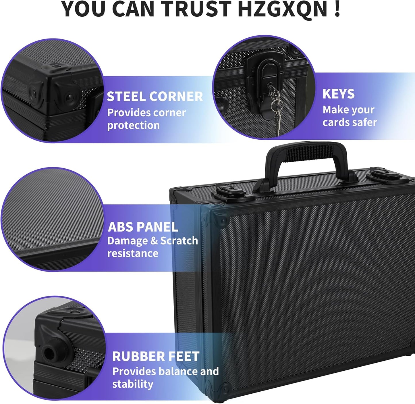 Top Loader Card Storage Hard Case