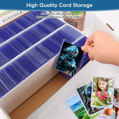Trading Card Storage Box 3120 Count (Set of 6)