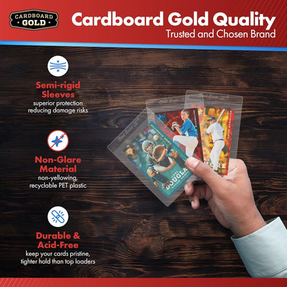Card Saver 1 Semi Rigid Card Holder Trading Card Protectors (200 Count)