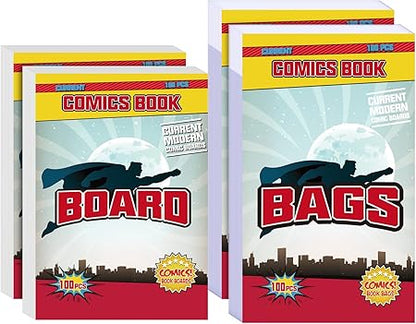 Comic Book Bags and Boards (200 Count)