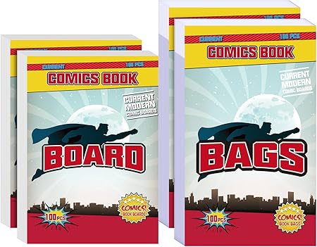 Comic Book Bags and Boards (200 Count)