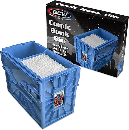 BCW Short Comic Book Plastic Storage Bin