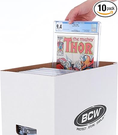 BCW Graded Comic Book Storage Box (10 Count)