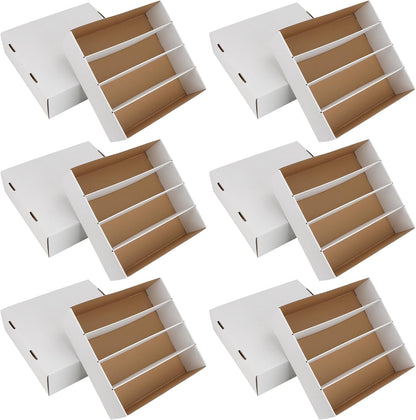 Trading Card Storage Box 3120 Count (Set of 6)
