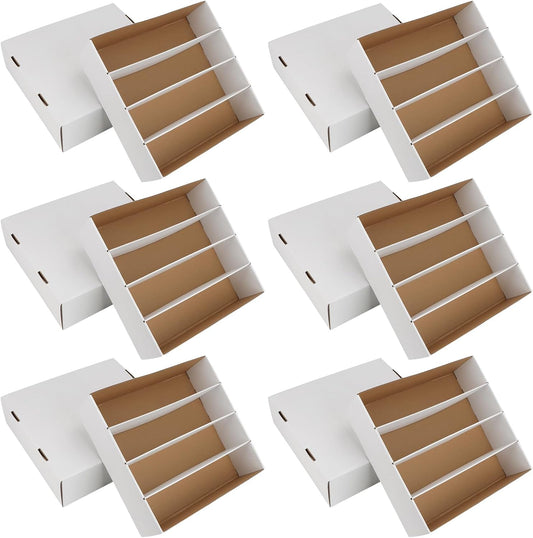 Trading Card Storage Box 3120 Count (Set of 6)