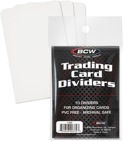 BCW Trading Card Dividers (50 Pack)