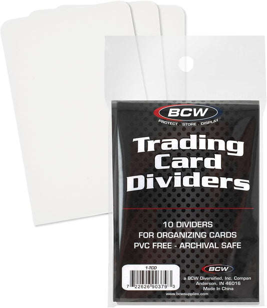 BCW Trading Card Dividers (50 Pack)